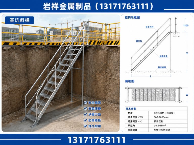 河北衡水高新技术产业开发区护笼爬梯展示图
